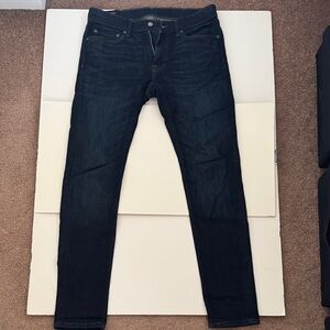 Abercrombie & Fitch Men's Dark Wash Skinny Jeans